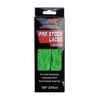 Pro-Stock Laces Lime Wax